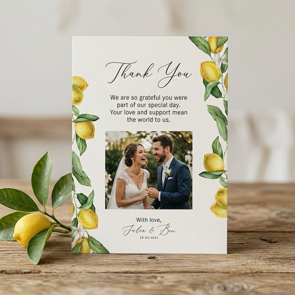 High-quality invitation card | Elegant linen paper with blind embossing