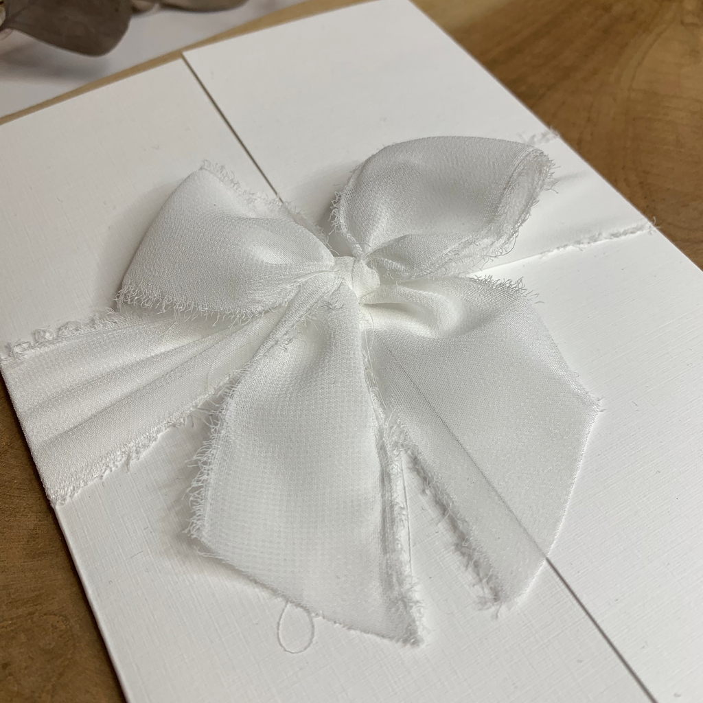 Einladung „Altarfalzkarte - Linen Lace"