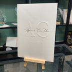 Einladung mit Gold- und Blindprägung „Royal Press“