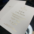 Einladung mit Gold- und Blindprägung „Royal Press“