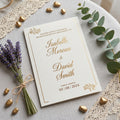 Invitation "Lemons" | Gatefold card with ribbon