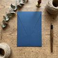 High-quality invitation card | Elegant linen paper with blind embossing