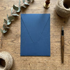 High-quality invitation card | Elegant linen paper with blind embossing
