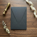 High-quality invitation card | Elegant linen paper with blind embossing