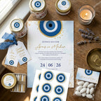 Sticker Sünnet | Individuell gestaltet "Aquarell Blue"