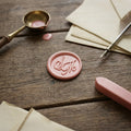 High-quality invitation card | Elegant linen paper with blind embossing