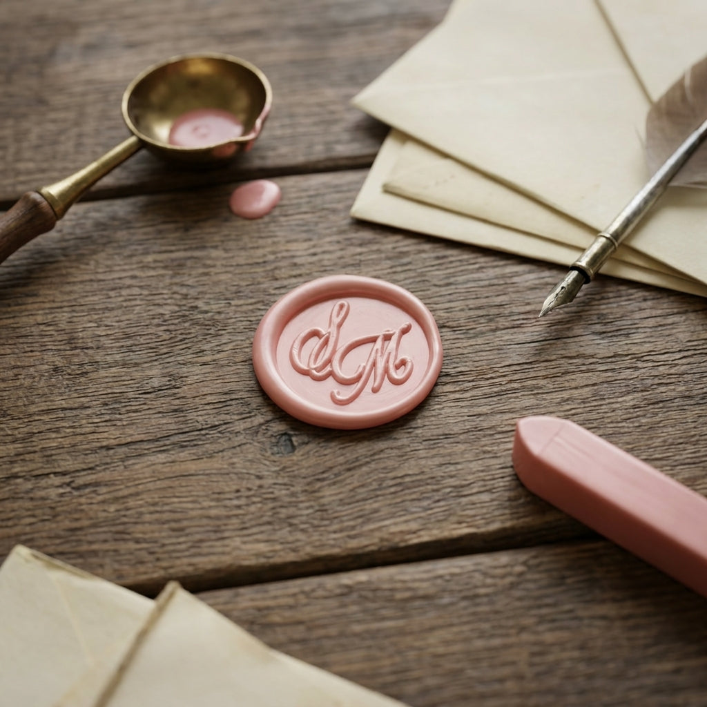 High-quality invitation card | Elegant linen paper with blind embossing