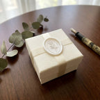 High-quality invitation card | Elegant linen paper with blind embossing