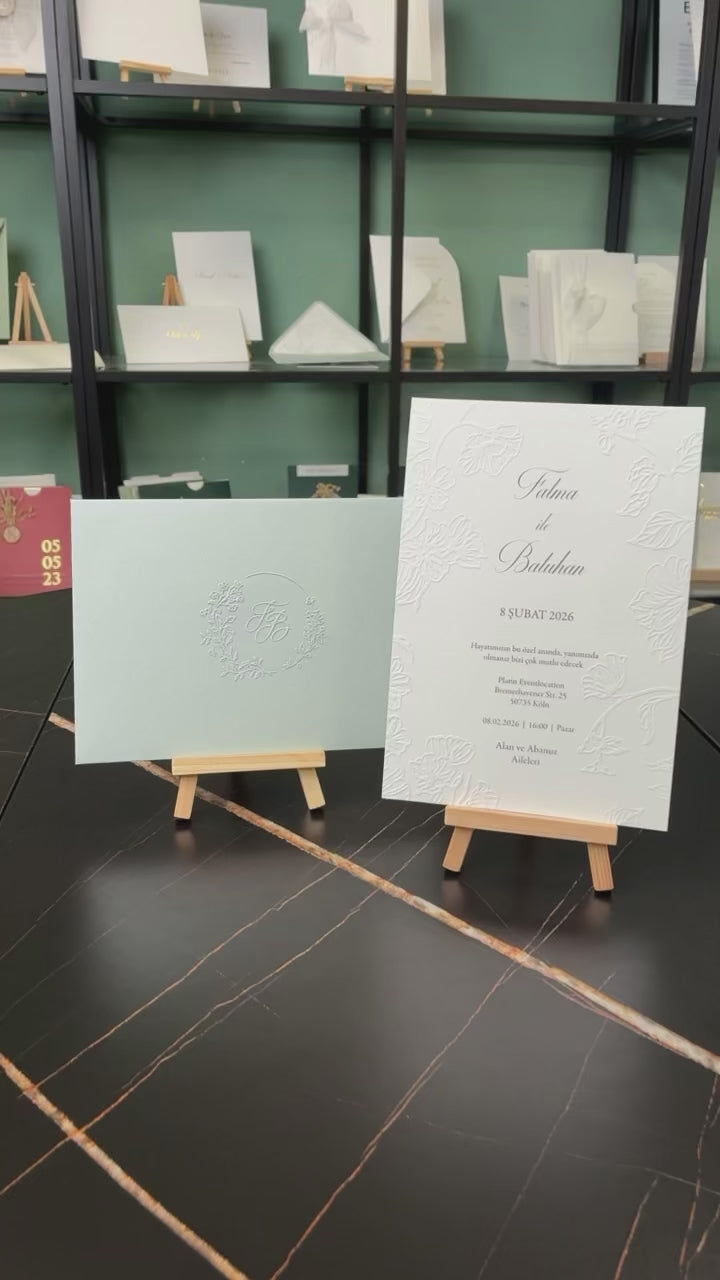 Einladung „Grey Roses"